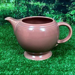 Vintage Fiesta Rose Pink Teapot Medium